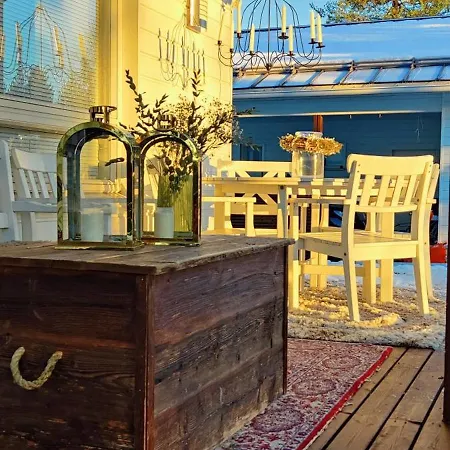 Nordic Villa With Private Sledding Hill And Fire Pit Rovaniemi Extérieur photo