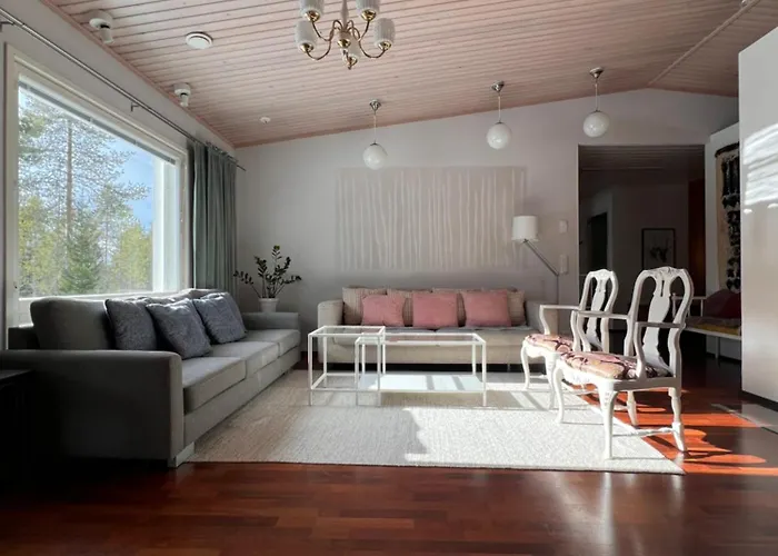 Nordic Villa With Private Sledding Hill And Fire Pit
